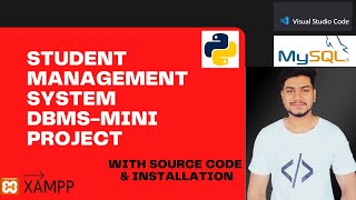 DBMS Mini Project built using Python framework  Flask and MySQL Student Management System [upl. by Ahsaz]