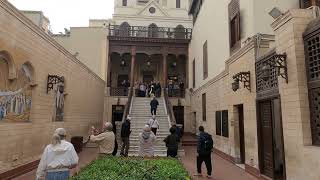 The Hanging Church in Coptic Cairo Egypt [upl. by Floro]