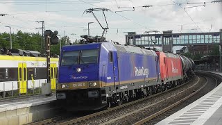 Züge in Rastatt 038 mit BR401 BR110 amp VIEL MEHR [upl. by Bluefarb]