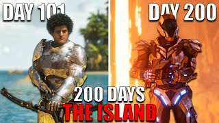 I Had 200 Days in ARK Survival Ascended on The Island [upl. by Drofxer]