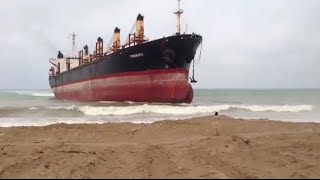 TOP 5 SHIPS CRASHING INTO SHORE [upl. by Keldon]