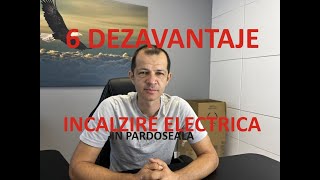 6 dezavantaje pentru care sa NU pui incalzire ELECTRICA in pardoseala iCONFORT [upl. by Dnomsaj]