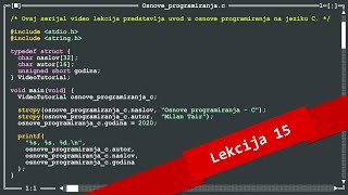 015  Programski jezik C  Dodela vrednosti [upl. by Sher482]