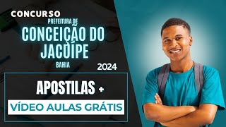 Apostila PREFEITURA DE CONCEIÇÃO DO JACUÍPE BA 2024 Psicopedagogo [upl. by Sirehc]