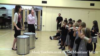 Primary Music Lesson Rhythmically Speaking 12 Building Structure and Variation [upl. by Neau]