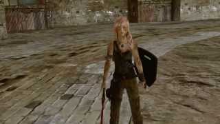 Lara CroftTomb Raider Gear  LIGHTNING RETURNS FINAL FANTASY XIII [upl. by Ayom]