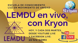 LEMDU EN VIVO CON KRYON 9 abril 2024 [upl. by Naujad817]