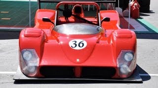 Ferrari 333 SP  Start Up Revs Flybys [upl. by Suu776]