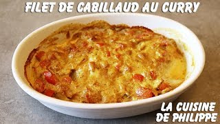 Filet de cabillaud au curry [upl. by Bryana]