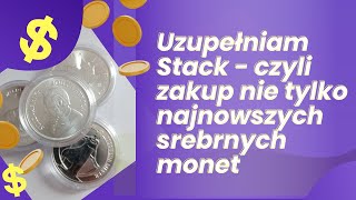 16 Uzupełniam stack srebrnych monet silverstacking srebro inwestowanie [upl. by Ohnuj]