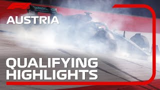 Qualifying Highlights  2022 Austrian Grand Prix [upl. by Arri]