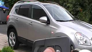 Auto power folding mirror Nissan Qashqai [upl. by Laurianne]