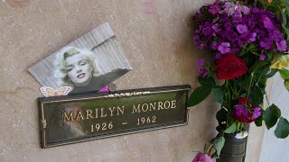 Actress Marilyn Monroe Grave Hugh Hefner Grave Pierce Brothers Westwood LA California June 18 2024 [upl. by Ariana496]