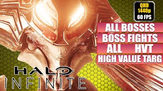 Halo Infinite Campaign All HVT  All 15 High Value Targets  All Bosses Full Gameplay Walkthrough [upl. by Oiluarb89]