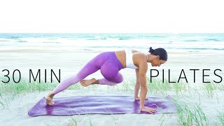 30 MIN FULL BODY WORKOUT  Intermediate Mat Pilates [upl. by Proulx]