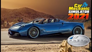 Pagani Huayra jako mala zarada  Car Mechanic Simulator 2021 [upl. by Zeculon]