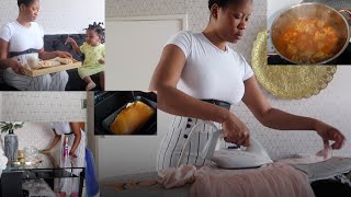 Une journée dans ma vie de maman  Nettoyage  Recette makoso ya supu tres délicieux [upl. by Latouche]