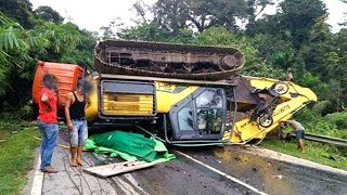 25 Unbelievable Heavy Equipment Operator Fails  Excavator Crane amp Truck FAILS Compilation 2024 [upl. by Toddy]