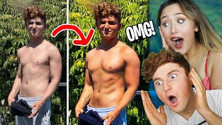 Photoshopping My Boyfriend Hotter PRANK [upl. by Dix]