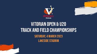 🔴 2023 Victorian Open amp U20 Track and Field Championships Livestream  Saturday [upl. by Peterus738]