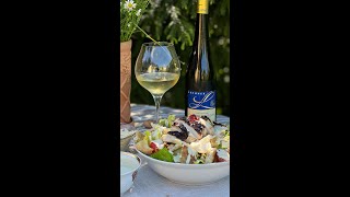 Try Caesar Salad 🥗 with Gruner Veltliner 🥂 Food and Wine Pairing Shorts [upl. by Sixela]