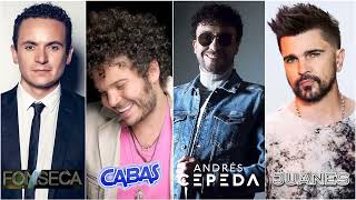 Cabas y Fonseca  Andrés Cepeda  Juanes Mix Exitos  Top 25 mejores canciones [upl. by Ji]