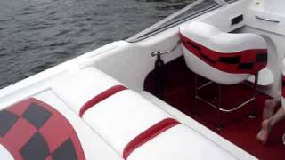 Speed boat Start up Checkmate ZT240 [upl. by Hairu861]