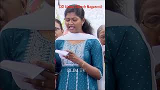 CSI Home Church Nagercoil💖 Tamil Christian Song Shorts elimmedia christianmusic elimtv [upl. by Eckblad]