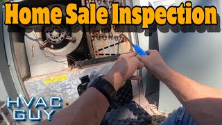 Inspection Of A 20 Year Old System For A Realtor hvacguy hvaclife hvactrainingvideos [upl. by Gratiana]