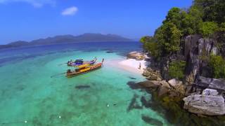 See the best from Koh Lipe island from air in DJI Cam HD [upl. by Evalyn941]