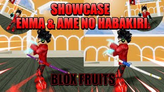 LAS ESPADAS LEGENDARIAS DE ODEN  BLOX FRUITS  SHOWCASE ENMA amp AME NO HABAKIRI [upl. by Shadow]