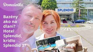 Kúpele Piešťany Bazény ako na dlani Jedine tu Hotel Ensana Splendid krídlo Splendid 3 [upl. by Rehpotsirhc]