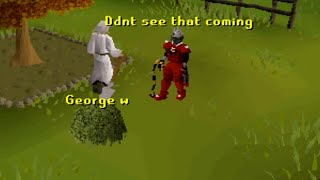 Using the Ring of Nature to mess with people as a BUSH in OSRS [upl. by Akemit]