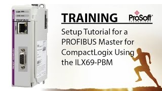 Set Up PROFIBUS Master for CompactLogix Using the ILX69PBM [upl. by Annekcm]