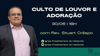 Live IPH  Culto de Louvor e Adoração  30062023 [upl. by Aneloj]