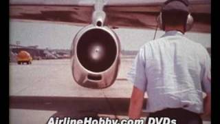 JAL CV880 DC8 Braniff Boeing 707 TransCanada Airlines DC8 Classic Jetliners 1960s DVD Preview [upl. by Gorey]