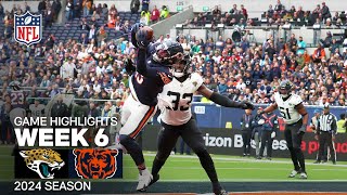 Jacksonville Jaguars vs Chicago Bears  2024 Week 6 Game Highlights [upl. by Iralav]