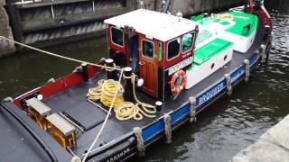 sleepboot Brouwer verhuur Zaandam [upl. by Asp]