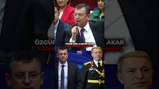 Özgür Özel amp Hulusi Akar tarihi meclis konuşması özgürözel hulusiakar [upl. by Eddie]