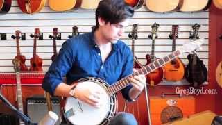 2003 Nechville Eclipse Custom Banjo [upl. by Evannia104]