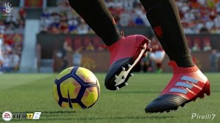 FIFA 17 New Boots  Paul Pogba Goals amp Skills  ADIDAS ACE 17  60fps by Pirelli7 [upl. by Buonomo]