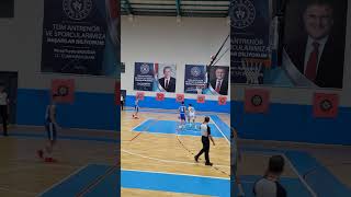 Berat Efe Yener Çok Güzel Smaç 👏🏀 KBSK U18 No23 shortsvideo [upl. by Zara829]