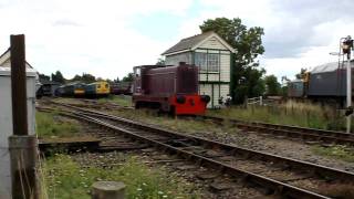 Mangapps Farm August 2010  Diesel Shunter Event [upl. by Ahsieat]