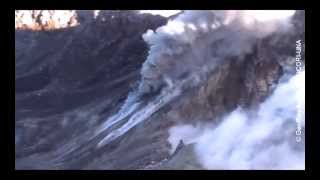 Erupcion del Volcan Turrialba Costa Rica 2012 [upl. by Reube463]