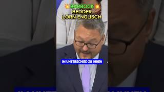 💥AFD💥 Fr Bärbock lernen Sie Englisch🔥 afd bärbock grüne ampel bundestag spd ricardalang [upl. by Notlew922]