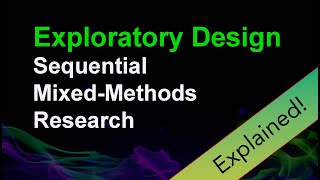 Exploratory Design  Mixed Methods Explained [upl. by Sean]