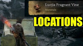 Black myth wukong  Where to find luojia Fragrant Vine locations [upl. by Justine]