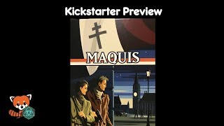 Kickstarter Preview Maquis [upl. by Ailem]