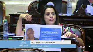 Diputada Donda Pérez Victoria Analía  Sesión  18122017  PL [upl. by Dianuj222]