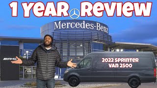 Review of the 2022 MercedesBenz Sprinter Van  Pros amp Cons  Cost amp First Year Expenses [upl. by Asiulana753]